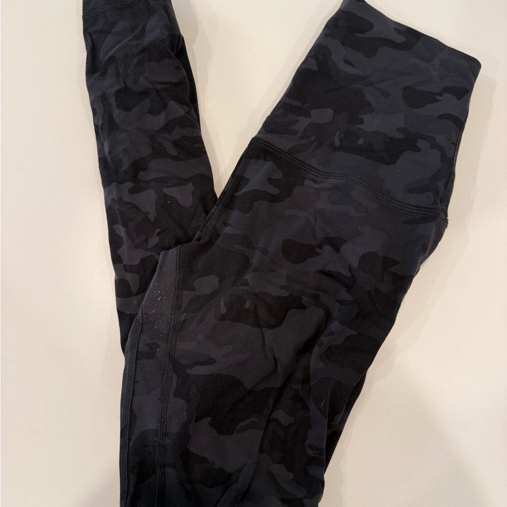 Black Camouflage Align Leggings